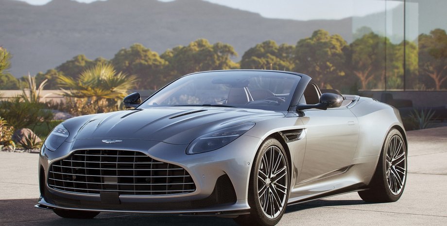 Aston Martin, Aston Martin DB12 Volante, Авто, Автомобілі, Кабріолет, Спорткар, Фото, Новинки