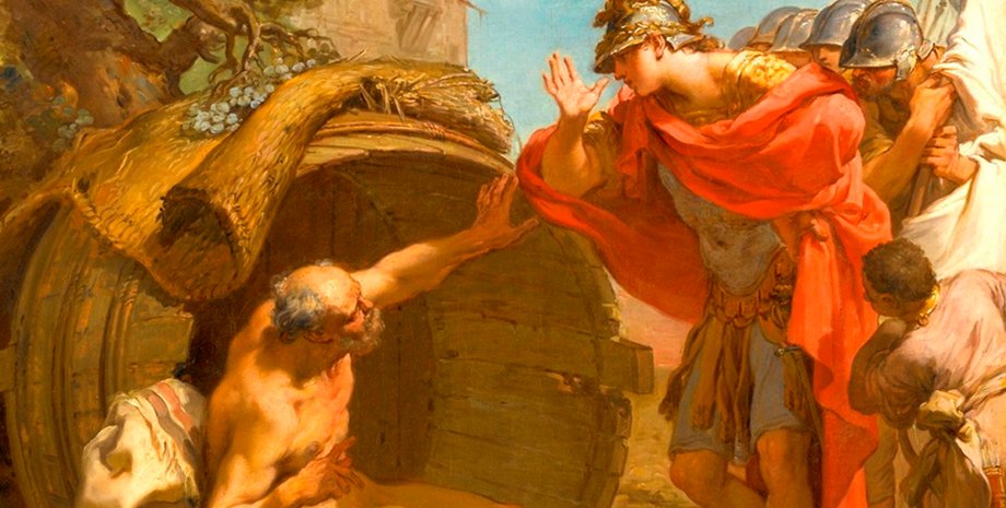 Гаэтано Гандольфи / Александр и Диоген (1792)