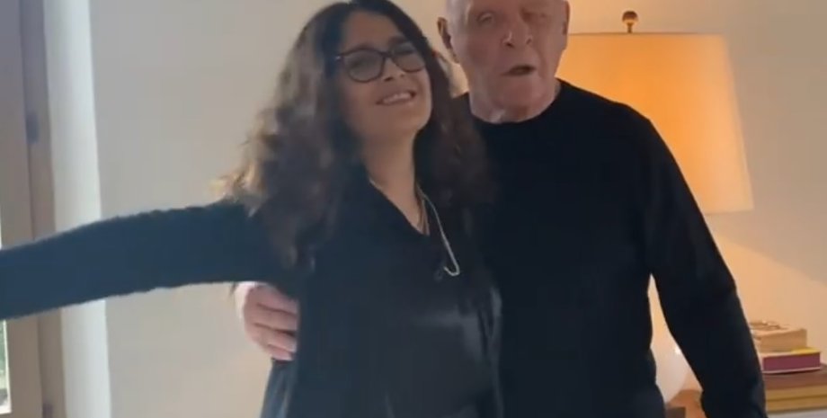 сальма хайек, энтони хопкинс, награда, оскар, танец