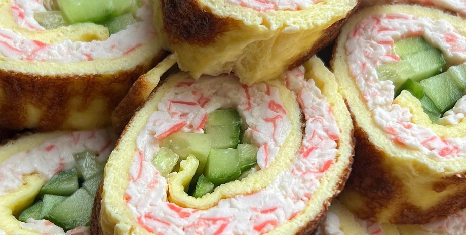 яєчний рулет, закуска, кулінарні рецепти, закуска, кулінарні рецепти