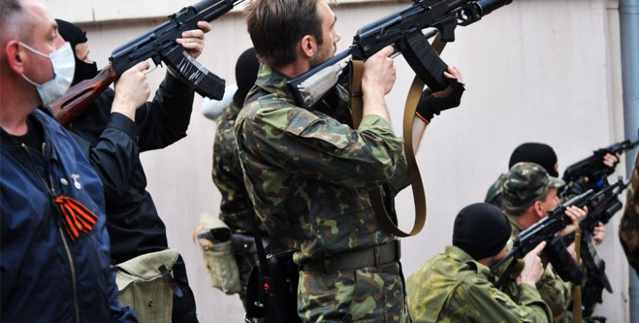 Боевики в Донбассе / Фото: radio24.ua