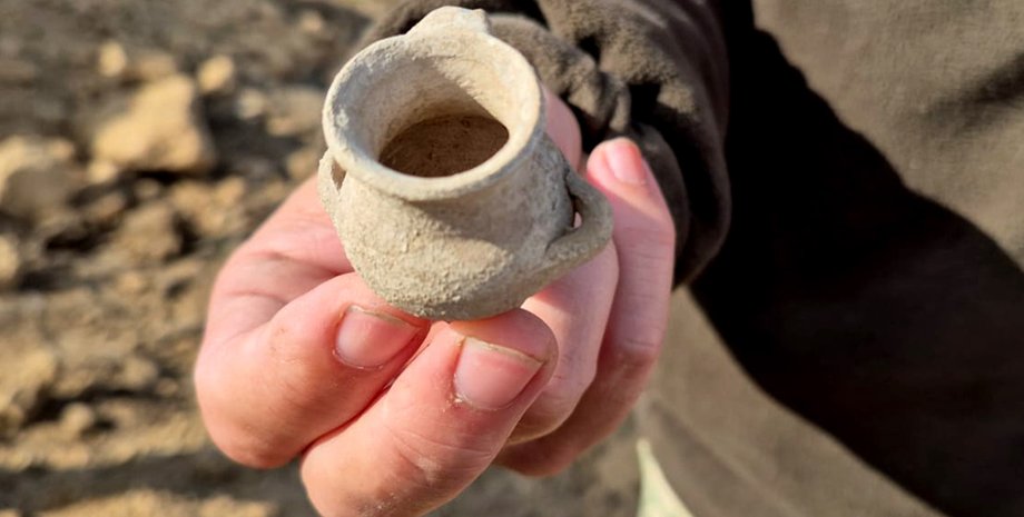 артефакт, керамика, Украина, военные, история, находка