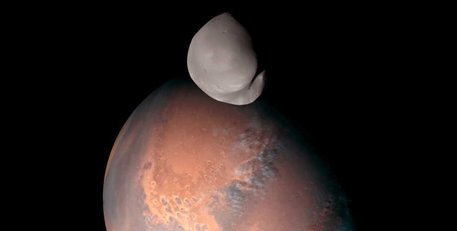 Деймос, спутник, Марс
