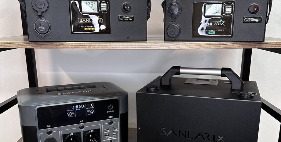 Sanlarix, станции бесперебойного питания, зарядные станции