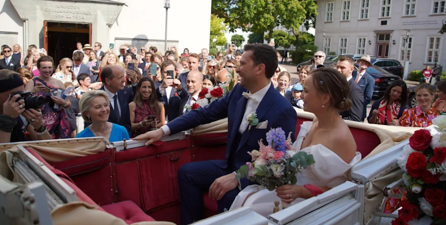 Дочка Урсули фон дер Ляєн вийшла заміж, урсула фон дер Ляєн дочка, урсула фон дер Ляєн діти, весілля 2024