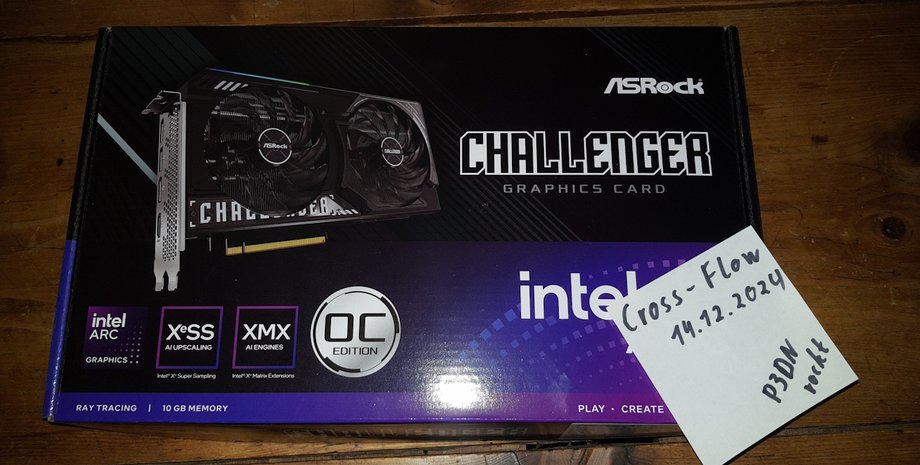 Arc B570, відеокарта Arc B570, Intel