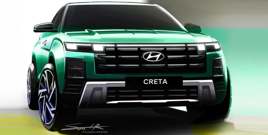 Hyundai Creta 2024, Hyundai Creta, новий Hyundai Creta, кросовер Hyundai