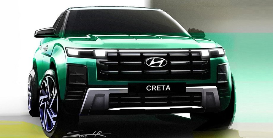 Hyundai Creta 2024, Hyundai Creta, новий Hyundai Creta, кросовер Hyundai