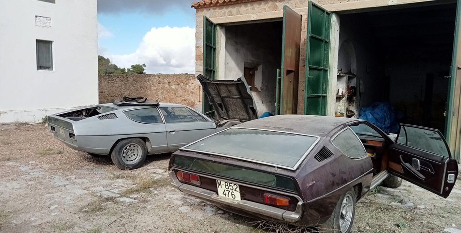 Lamborghini Espada, Lamborghini Espada 1970, покинуті авто, суперкари Lamborghini