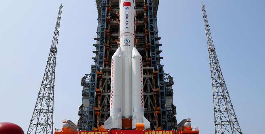 "Чанчжэн-5" CZ-5B, Long March 5B, китайская ракета, где упадет, время падения, место падения, азия, туркменистан