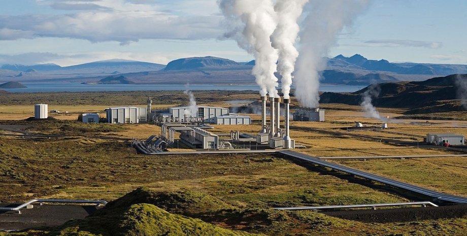Геотермальная электростанция в Исландии. Gretar Ívarsson
