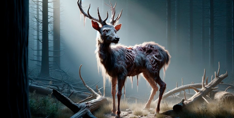 олени зомби, олени болезнь, болезнь зомби олени