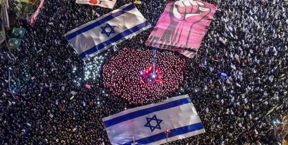 протести, ізраїль, тель-авів, судова реформа