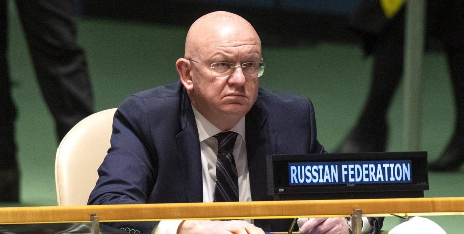 El puesto de Rusia en las Naciones Unidas Vasyl Neenza dijo que la cuestión de l...
