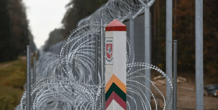 Паркан на кордоні Литви та Білорусі, Литва, нелегальні мігранти, будівництво стіни на кордоні