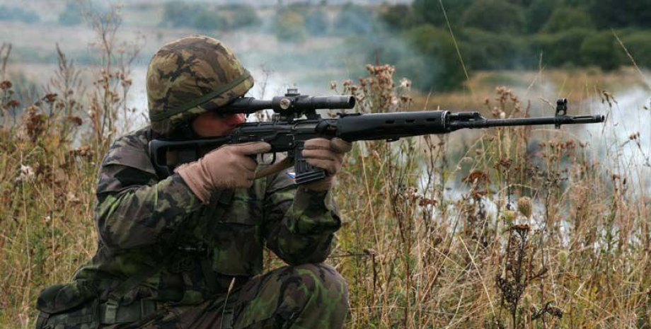 снайпер, война в украине