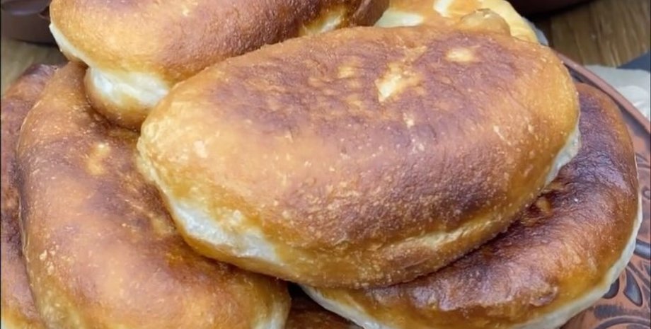 пирожки с капустой, еда, постное меню