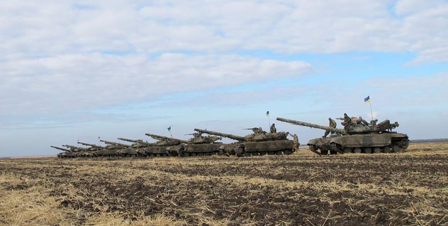 Учения ВСУ / Фото пресс-центра АТО