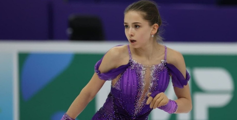 Камила Валиева упала Олимпиада-2022