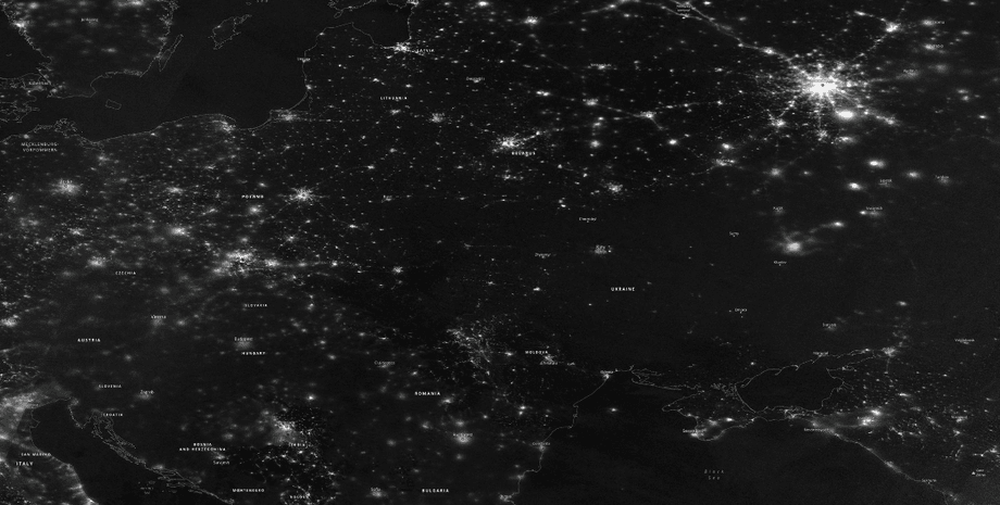 отключение электроэнергии, отключение света, украина отключение света