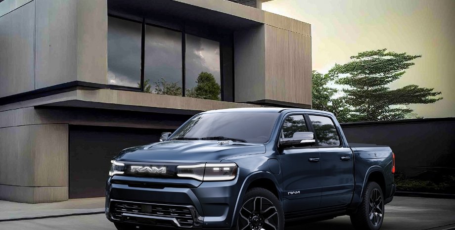 пікап Ram 1500 REV, Ram 1500 REV, новий Ram 1500 REV, електромобіль Ram 1500