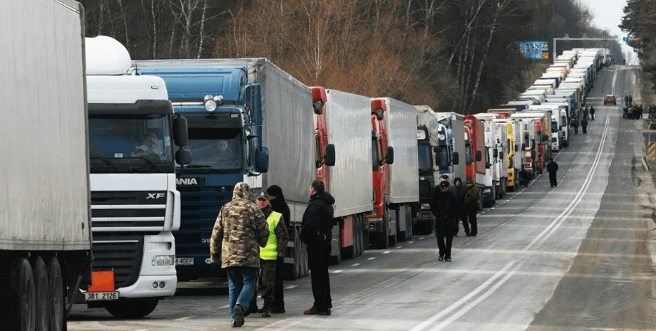 блокада фур, транспортная блокада Польша