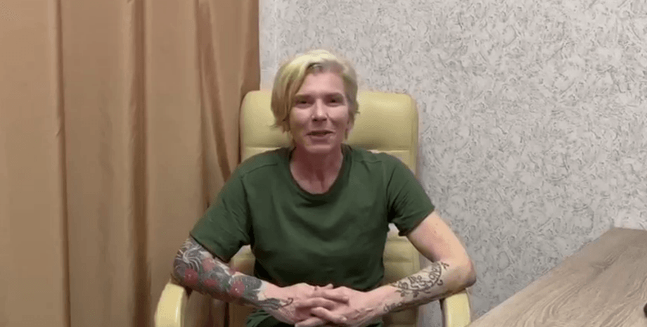 первое видео после плена