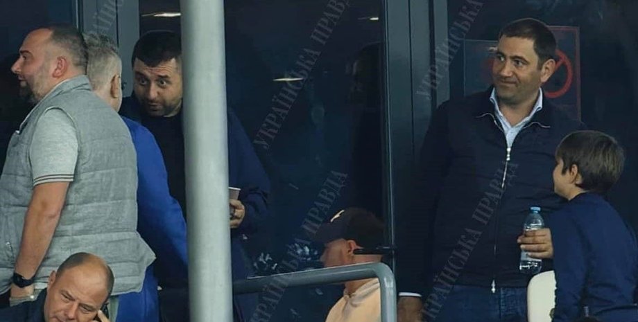 Арахамия на футбольном матче