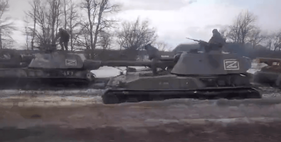 техника у границ украины