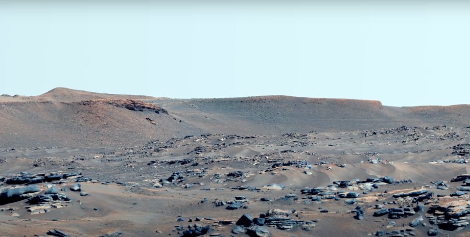 Марс, поверхность, камни, фото