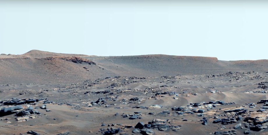 Марс, поверхность, камни, фото