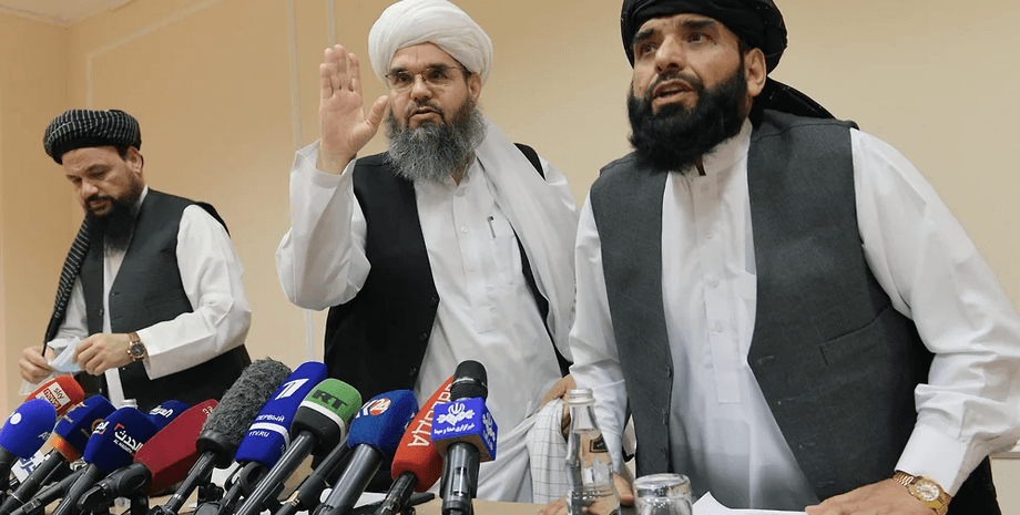 Представители талибов. талибан Афганистан,