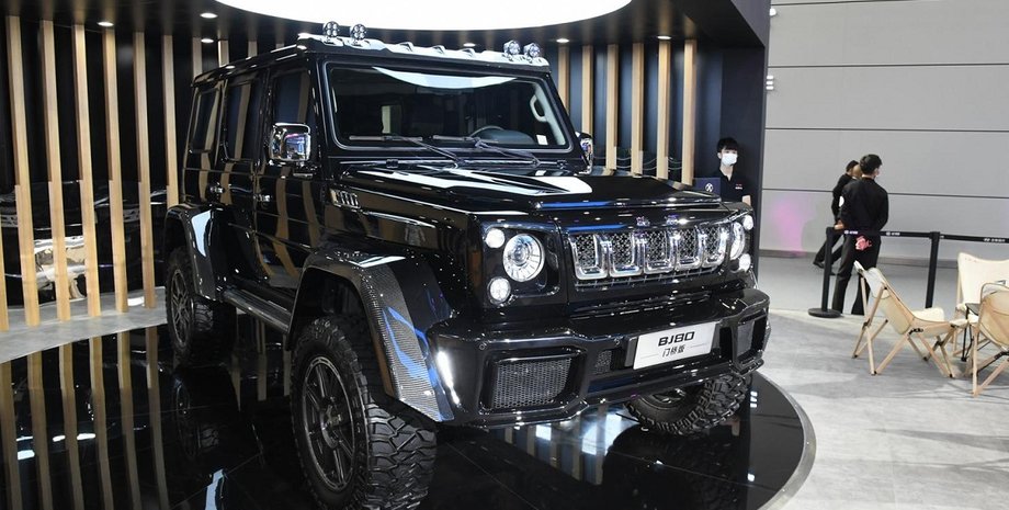 Beijing BJ80 Portal, китайский Гелендваген, клон Гелендвагена, копия Гелендвагена