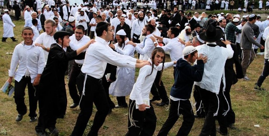 Хасиды в Умани / Фото: timer.od.ua