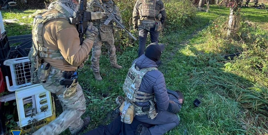сбу захват, задержание, сбу, спецназ СБУ, торговля оружием