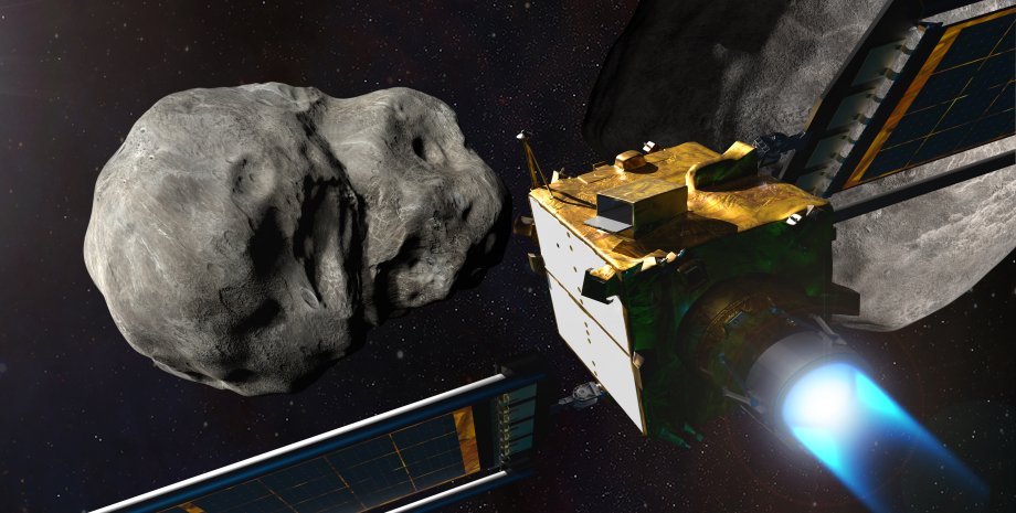 Космический аппарат DART, проект DART, угроза астероида, проект Double Asteroid Redirection Test, перенаправление двойного астероида,
