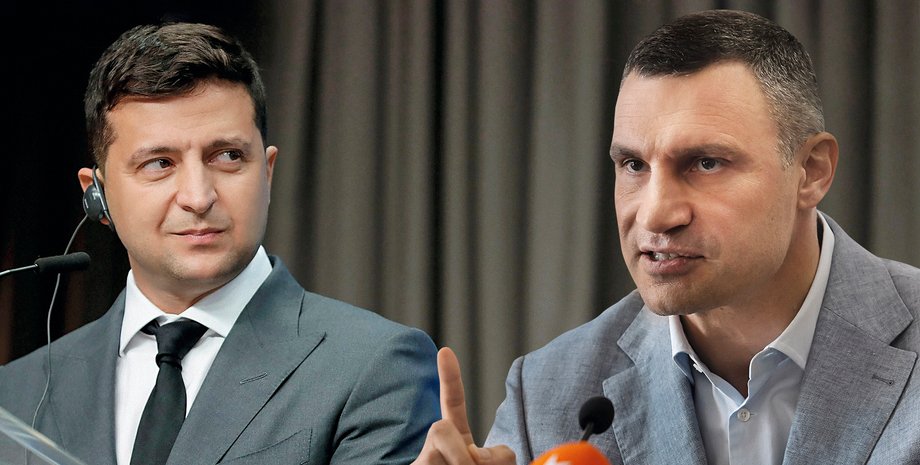 Виталий Кличко и Владимир Зеленский