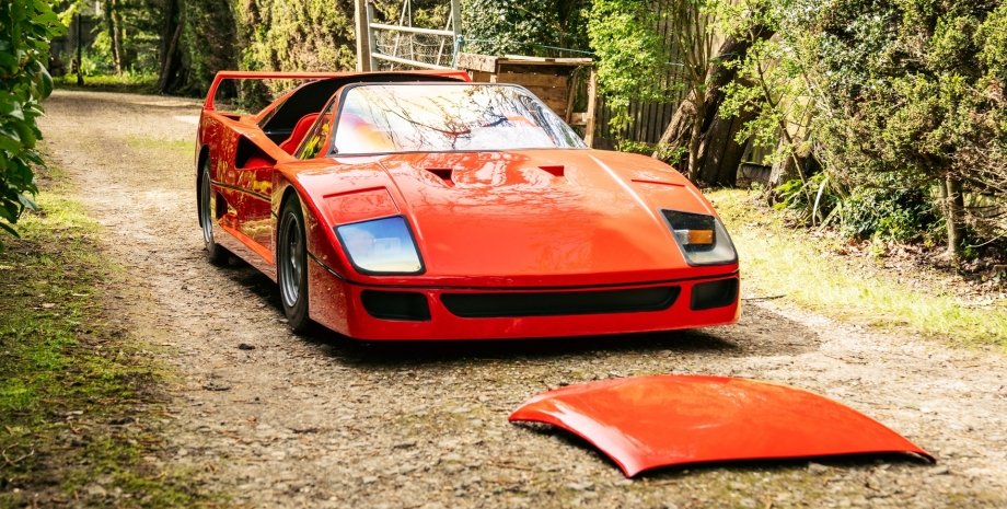 Ferrari F40, суперкар Ferrari, копія Ferrari, клон ferrari
