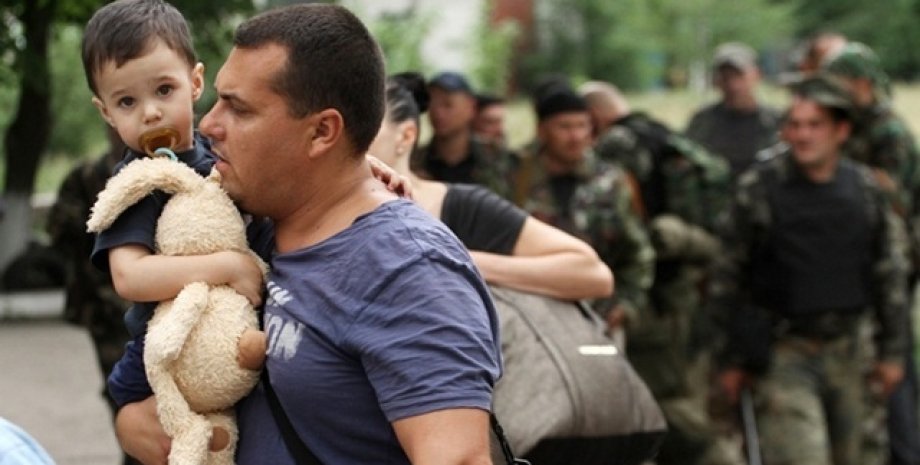Беженцы из Донбасса / Фото: eastnews.pl