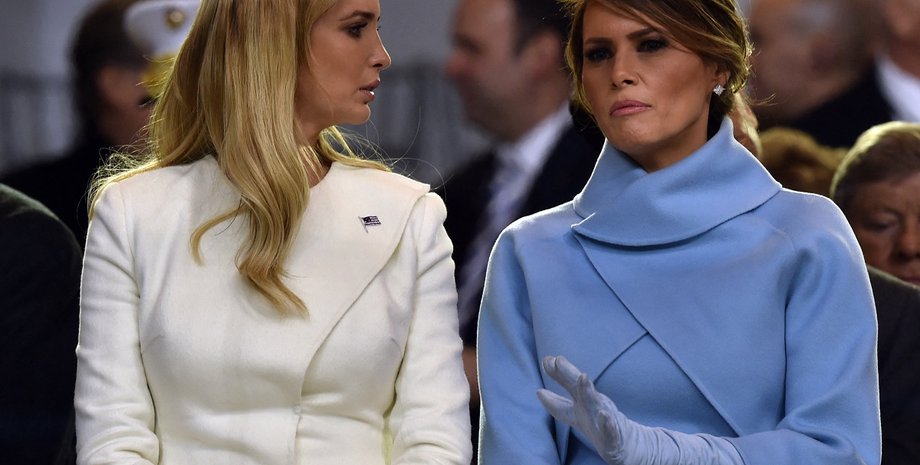 Иванка Трамп и Мелания Трамп, первая леди сша, первая дочь