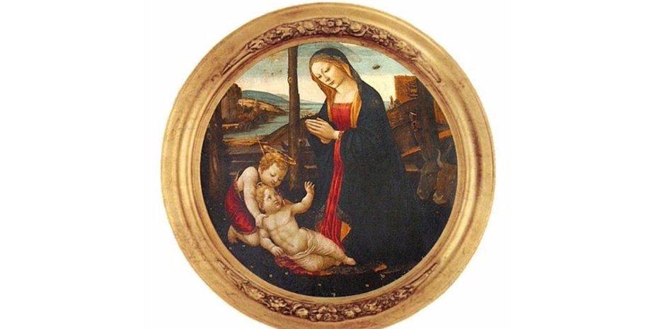 мадонна з немовлям картина