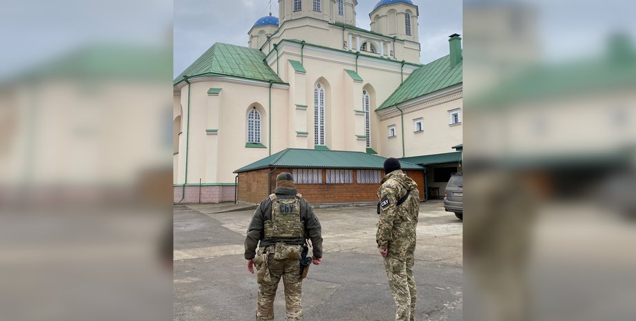 Обшук СБУ храми церкви УПЦ МП пропаганда