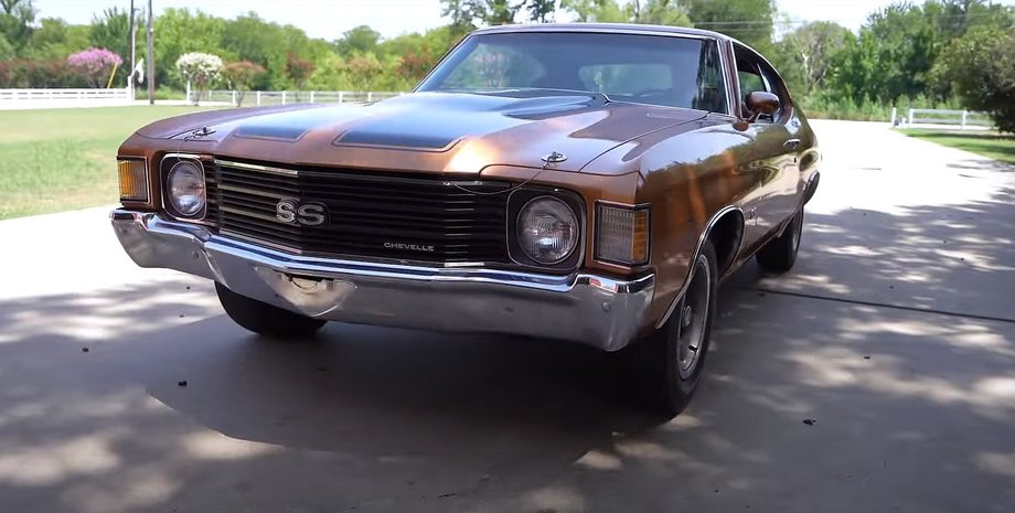 Chevrolet Chevelle 1972, Chevrolet Chevelle, капсула времени, Chevrolet Chevelle SS