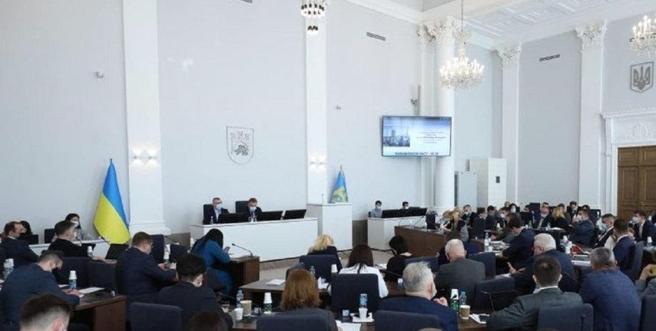 Заседание Львовского городского совета