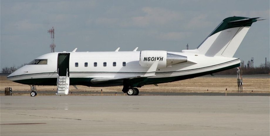 Bombardier Challenger 601/Фото:Twitter Cesarmty