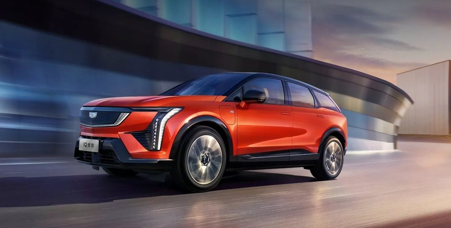 Cadillac Optiq, Cadillac Optiq 2024, новый Cadillac Optiq, новый Cadillac Optiq, кроссовер Cadillac