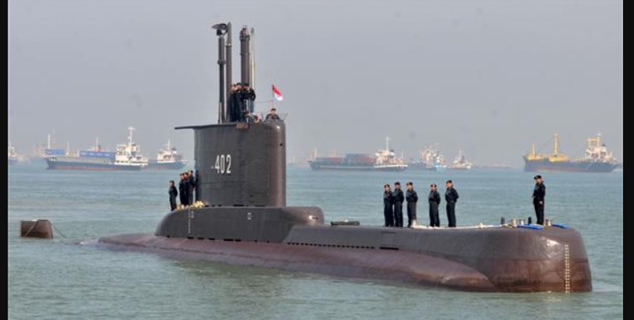 Подводная лодка, Nanggala 402, индонезия, фото