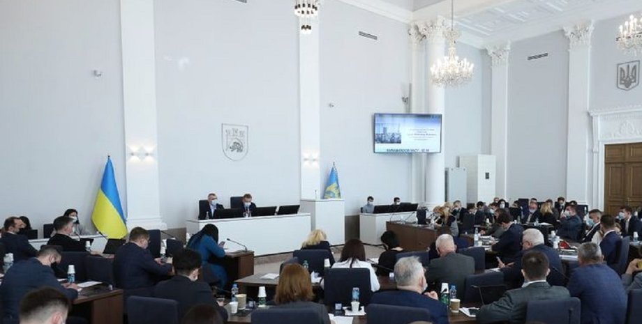 Заседание Львовского городского совета