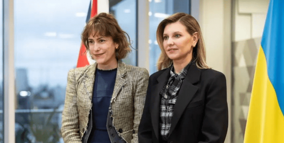 Елена Зеленская в Великобритании Елена Зеленская, первая леди Украины, Елена Зеленская стиль, жена Владимира Зеленского, визит в Великобританию