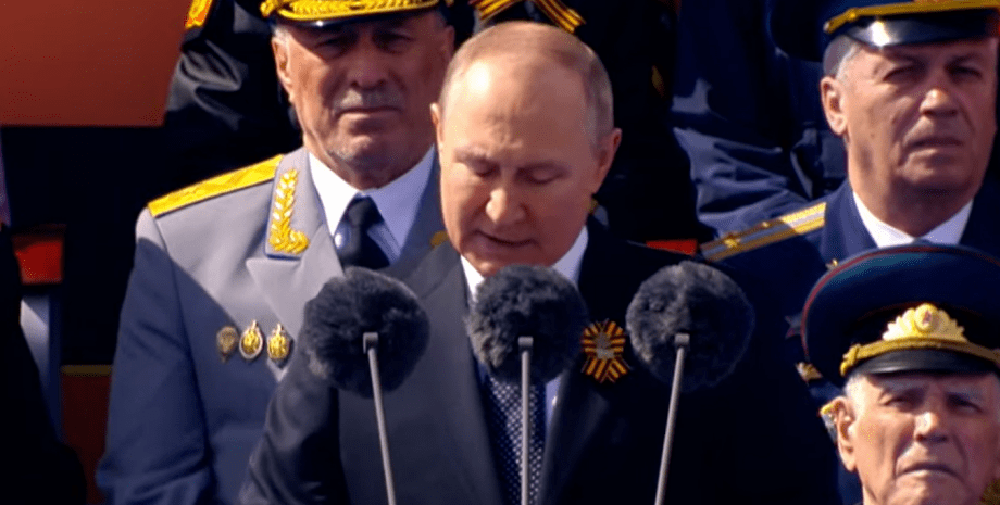 Володимир Путін на параді, Володимир Путін, Путін парад